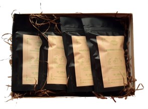 Giftbox green fruit teas photo